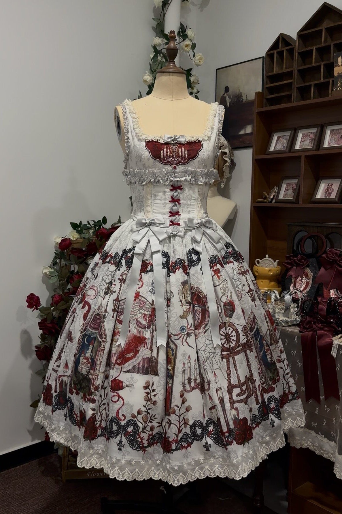 Sleeping Beauty Forest Fairy Tale Gothic Lolita JSK Dress