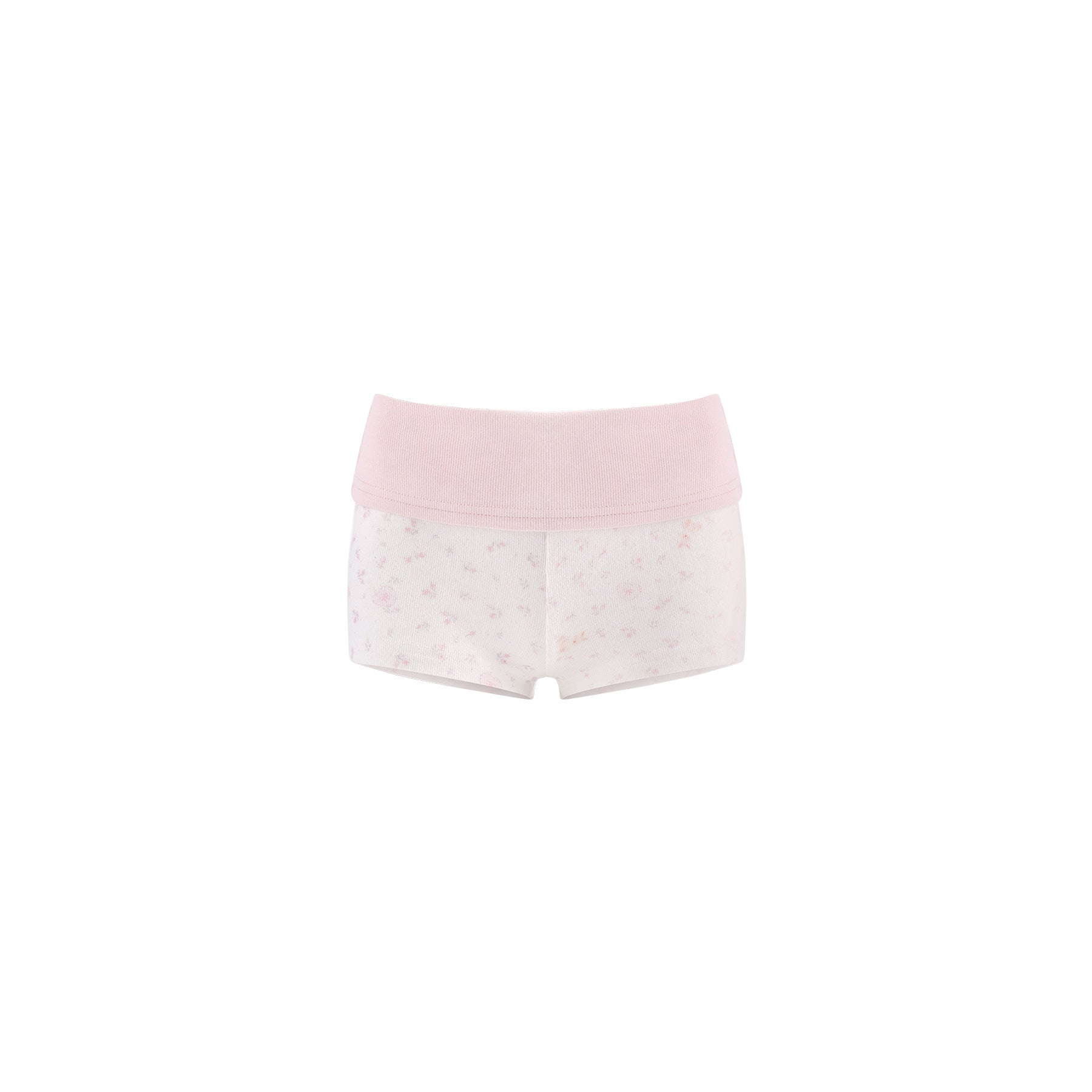 Star Fall Floral White Hooded Jacket Pink Camisole White Floral Shorts Girly Set