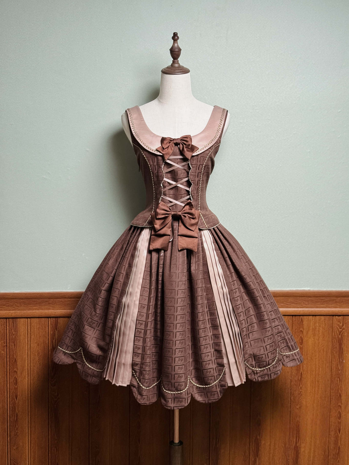 Bear Cocoa JSK Lolita Brown Dress