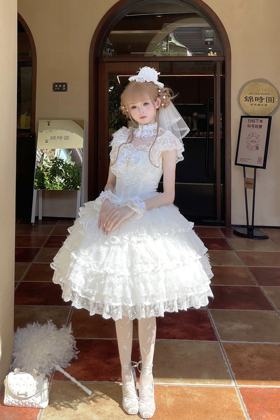 Ballad of Feathers Lolita JSK Dress