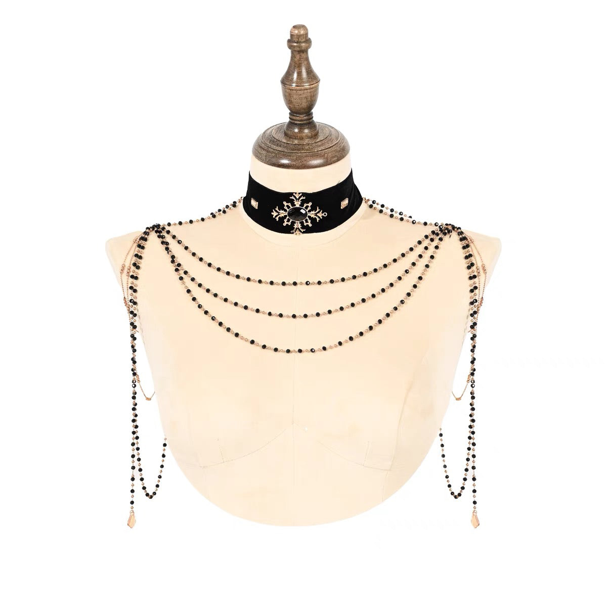 Lights Dusk Classic Boned Corset & Mermaid Skirt Set