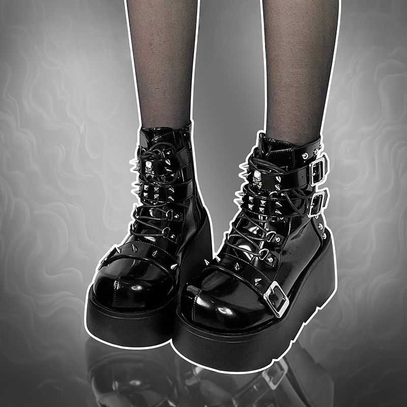 Lolita Punk Subculture Platform Boots LE5017