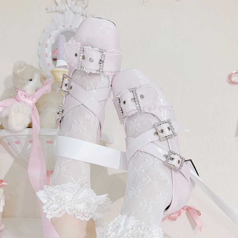 Lolita Ryousangata Jirai-kei high heels LE5026