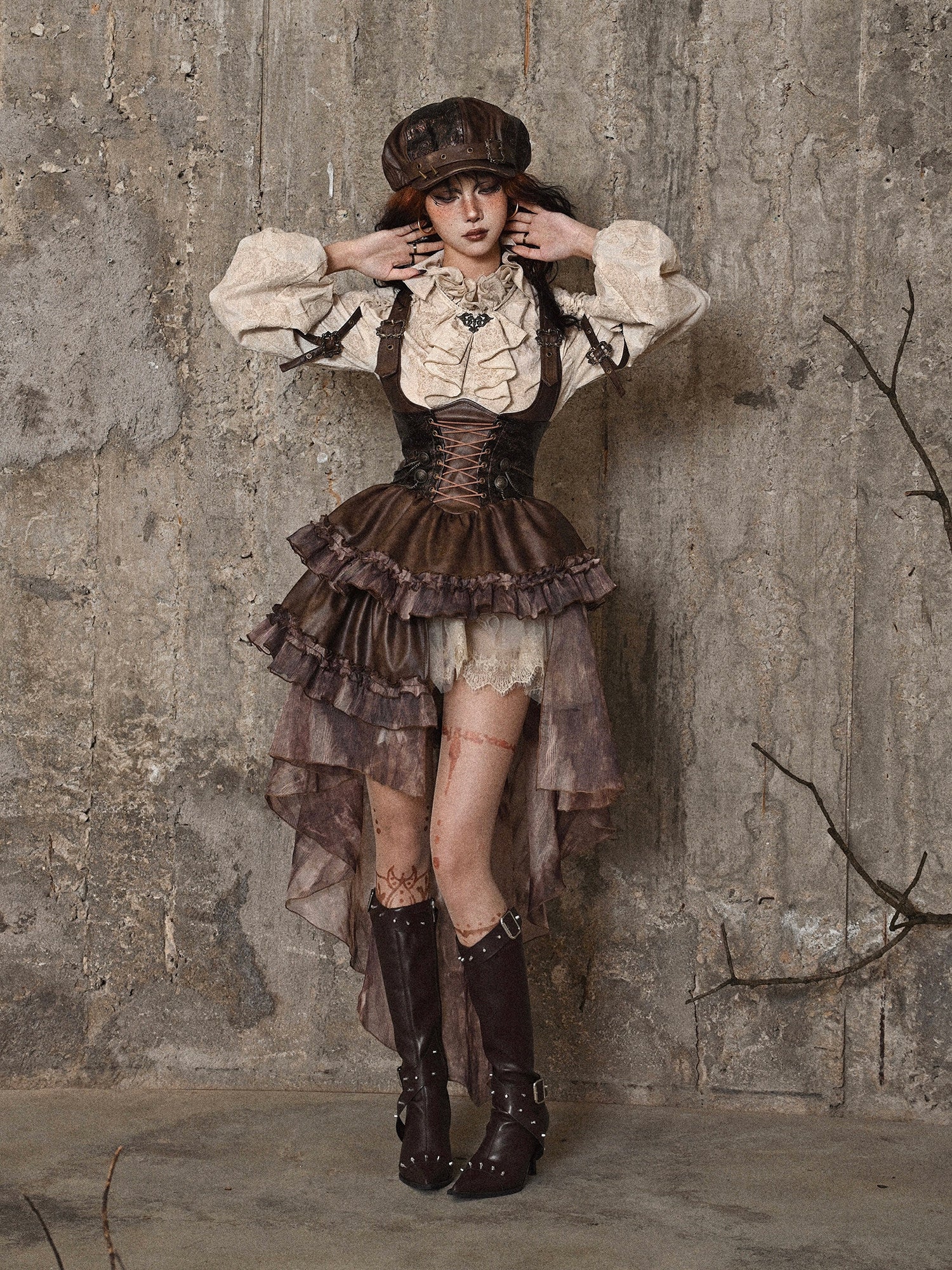 Exile Journey Steampunk Train Dress