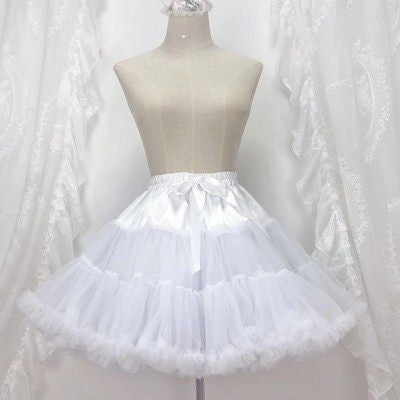 Crown of Gems Lolita Original Doll‑Like Strap JSK Blue Dress
