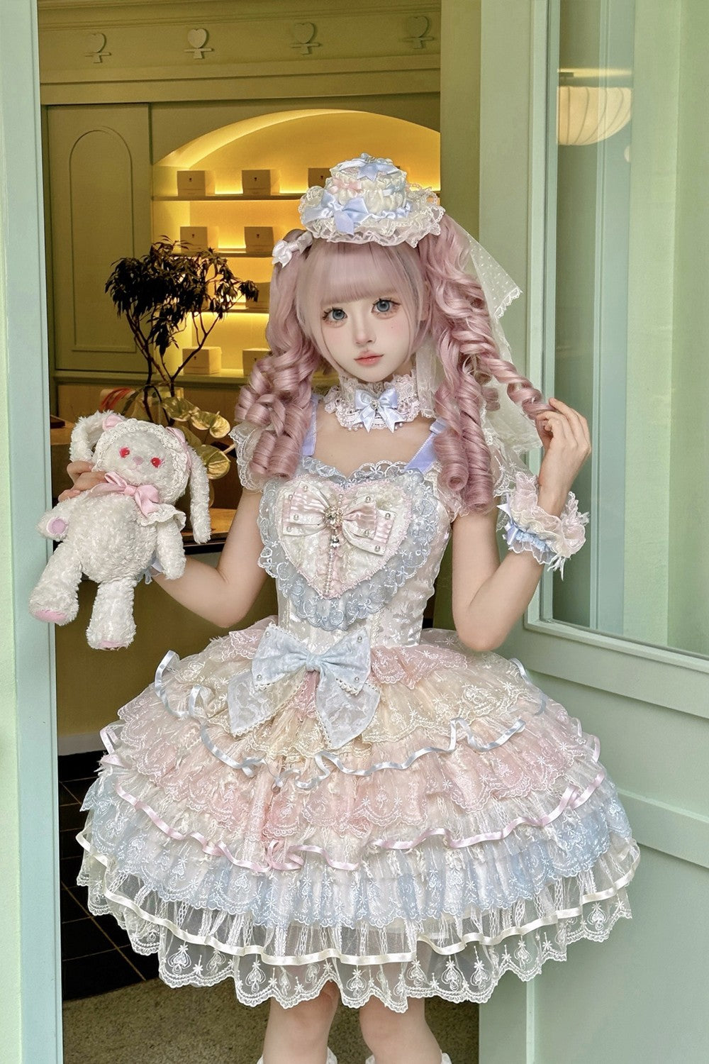 Ballad of Feathers Lolita JSK Dress