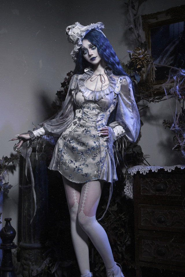 Zombie Bride Gothic Shirt & Dress Set