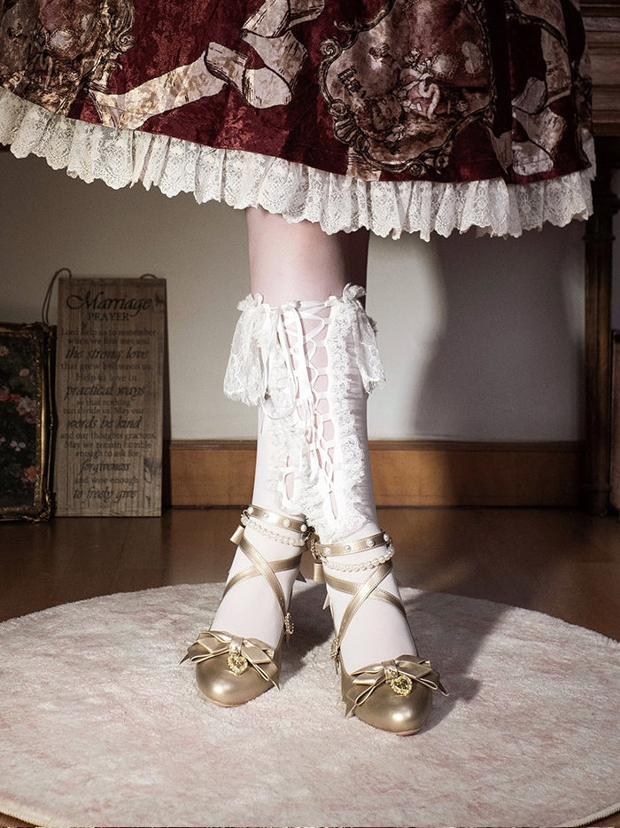 Glowing Praise Lolita High Heels
