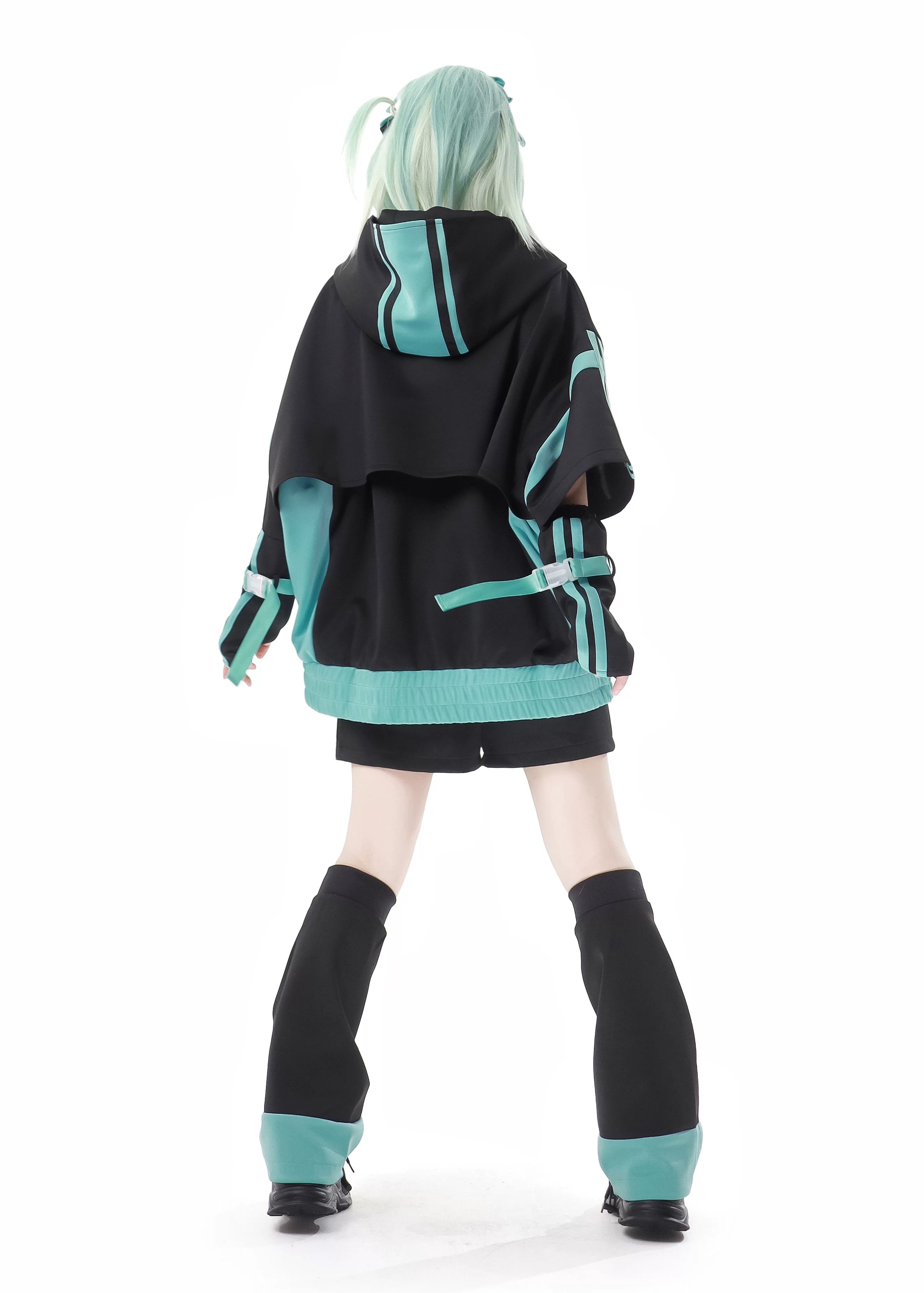 Star Signal Anime Graphic Short-Sleeve Techwear Set