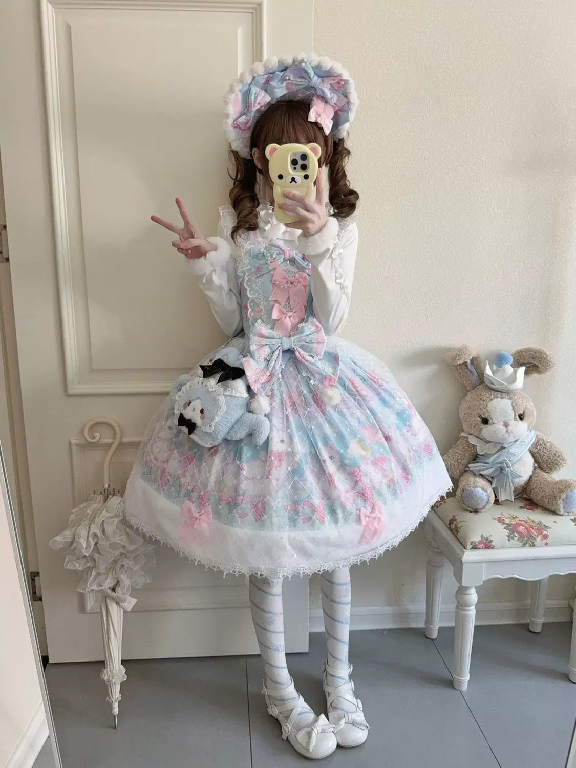 Candy Marie Cat Sweet Lolita JSK Suspender Dress