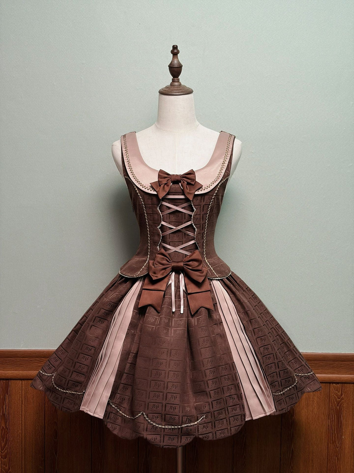 Bear Cocoa JSK Lolita Brown Dress
