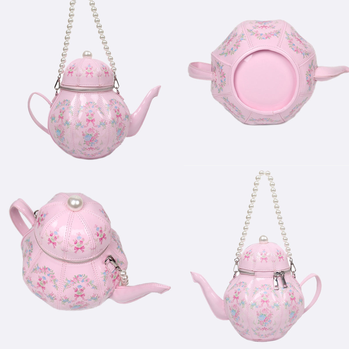 Novelty Teapot Hand‑Held Lolita Crossbody Bag