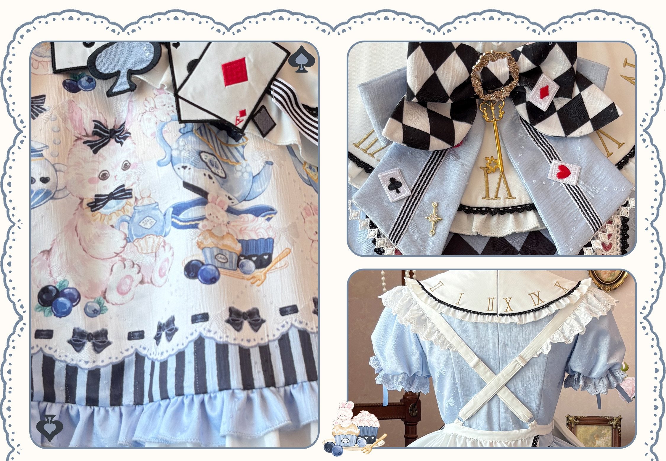 Alice Lolita Blue OP Dress