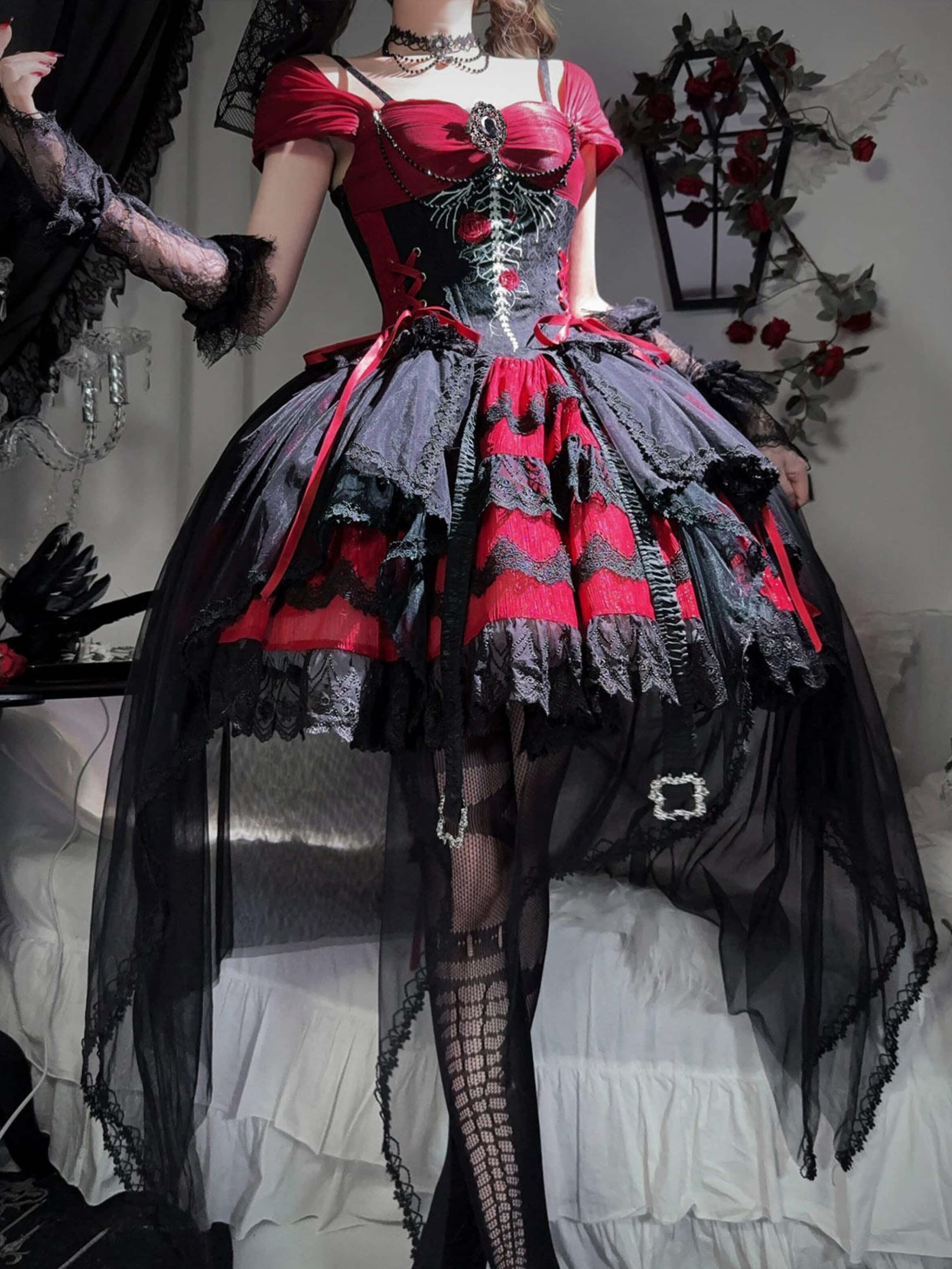 Dragon Bone Eternity Gothic Lolita JSK Dress