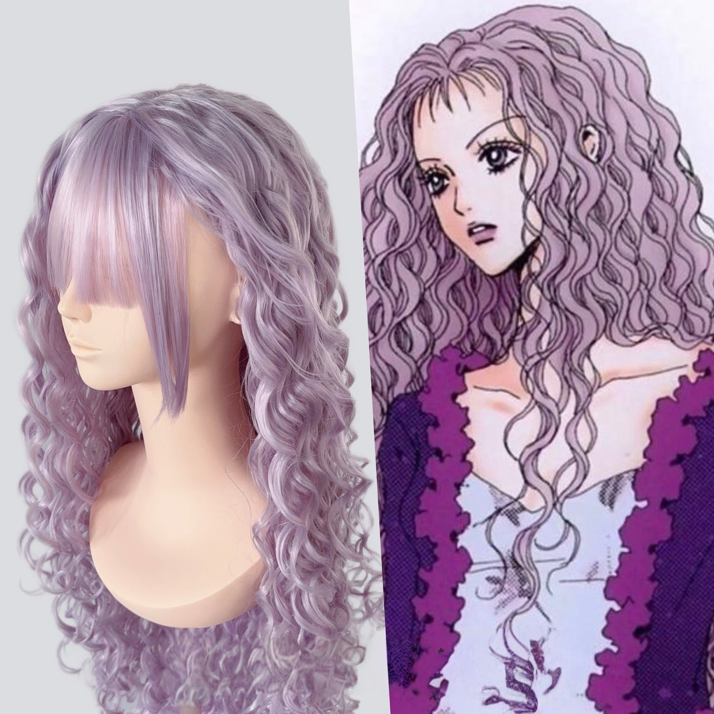 Lolita Gothic Visual Kei Curly Wig LE7037