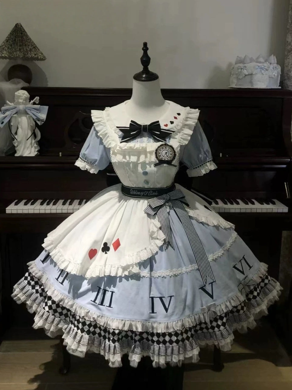Alice Fantasy Moment Lolita OP Dress Set