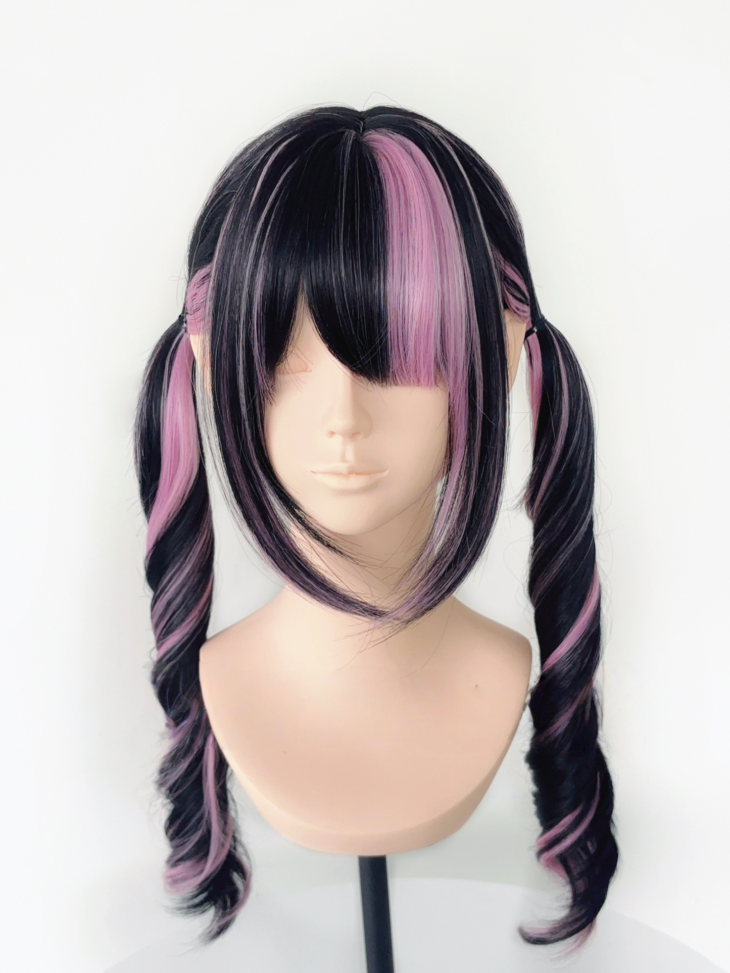 Lolita J-Fashion Highlight Wavy Twin Tail Wig LE7036
