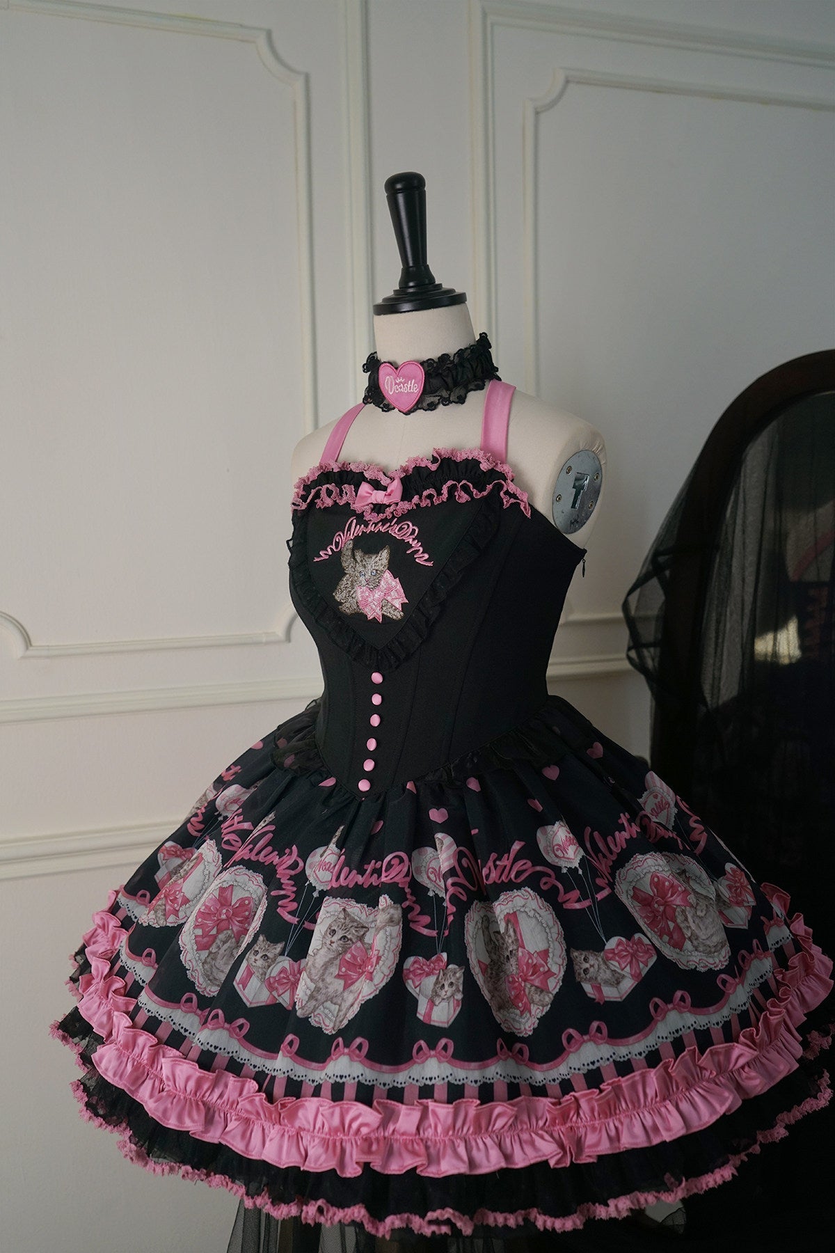 Cupid Kitten Lolita Waist JSK & OP Dress