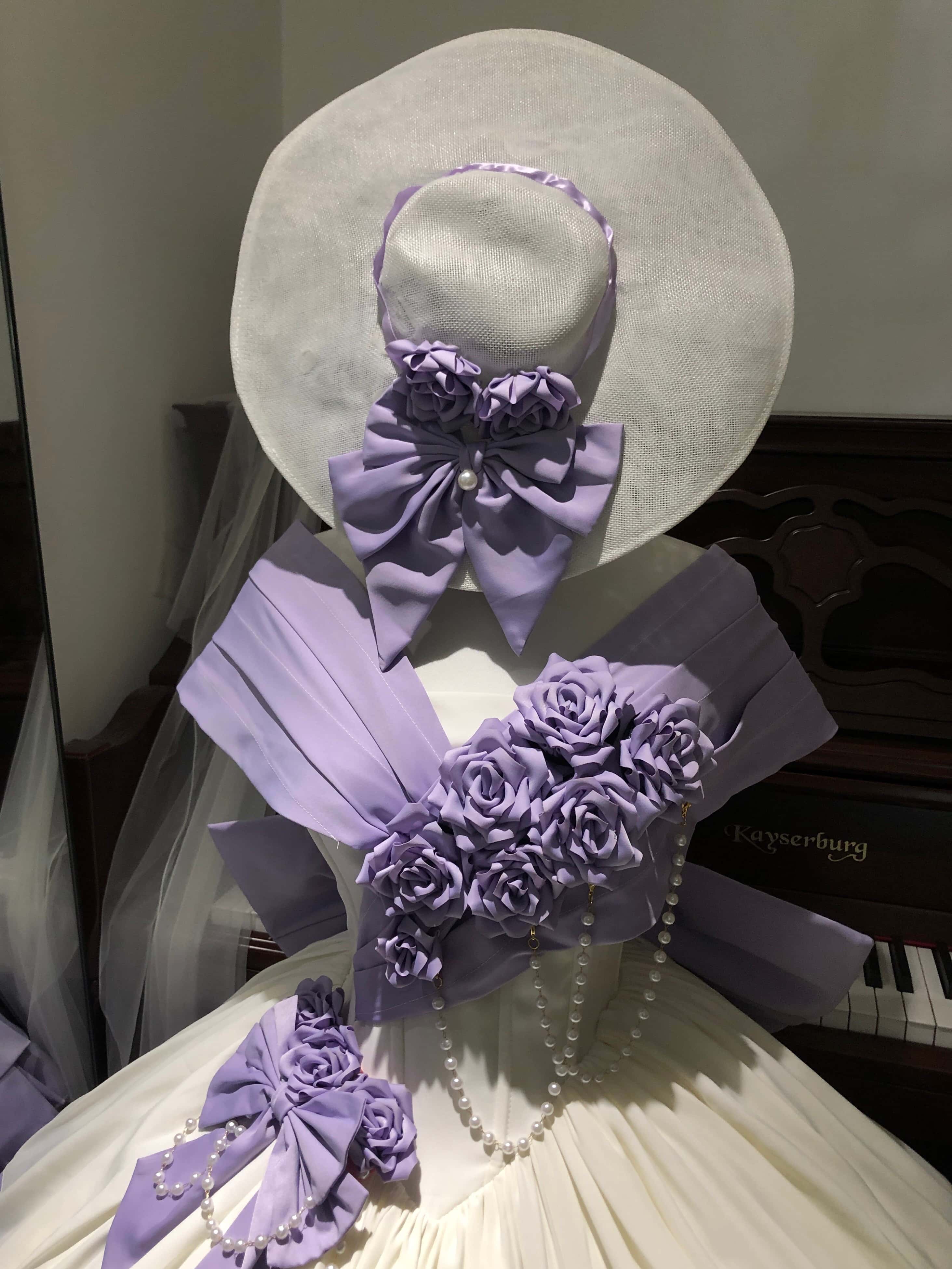 Treasure Chest Rose Lolita Purple Dress