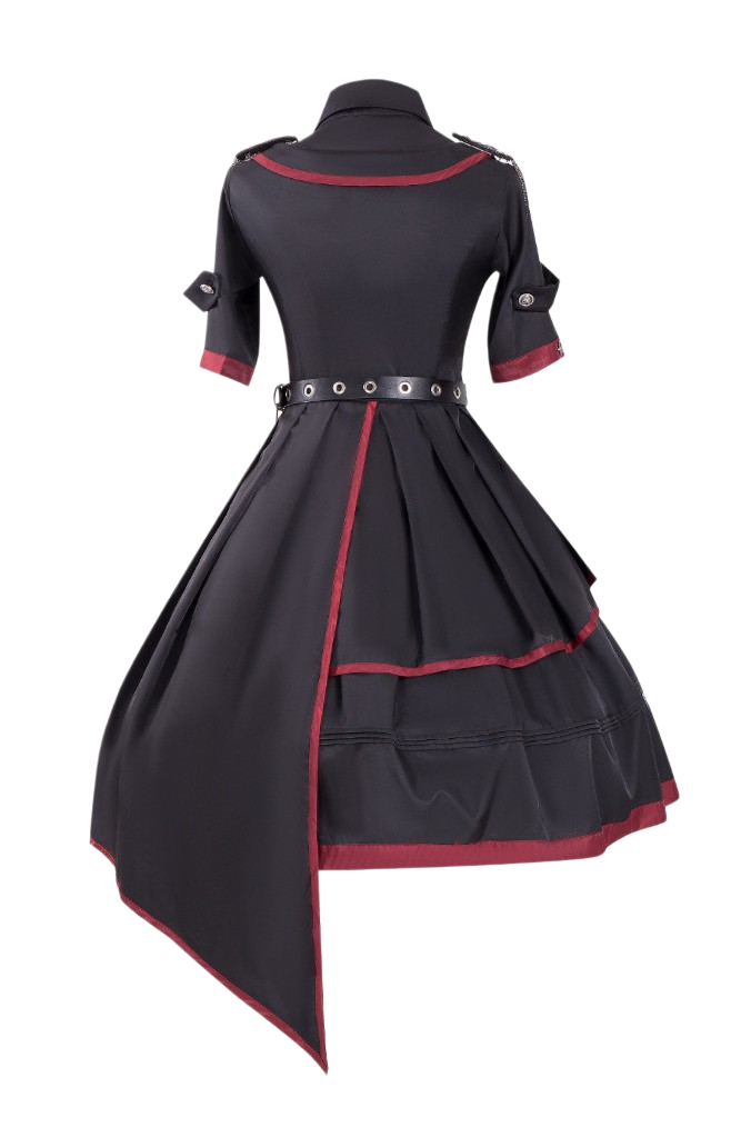Robe militaire longue "Bites the Dust"