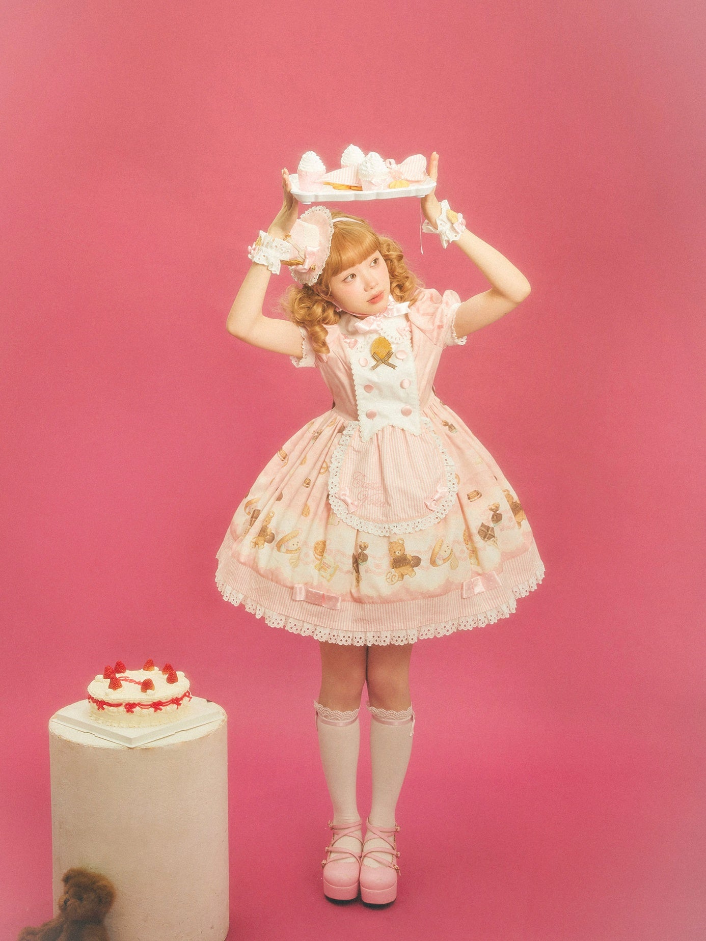 Patisserie Forever Happiness Lolita Pink OP Dress Set