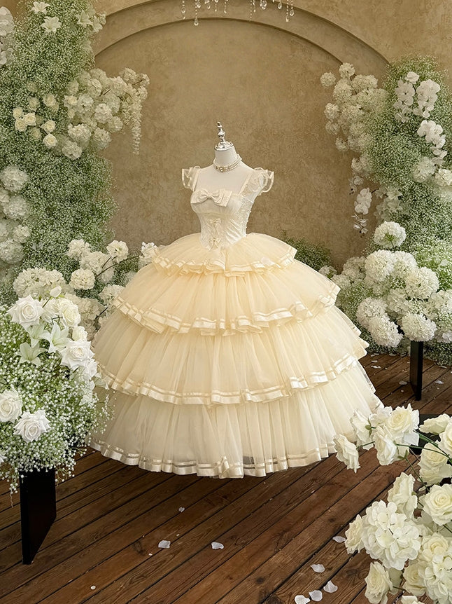 Sweet Satin Princess Dress