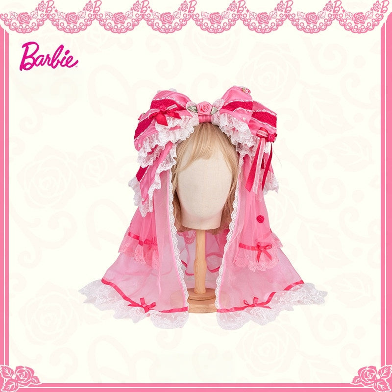 Jennifer x Barbie Collab Original Bridal Lolita Veil & Top Clip