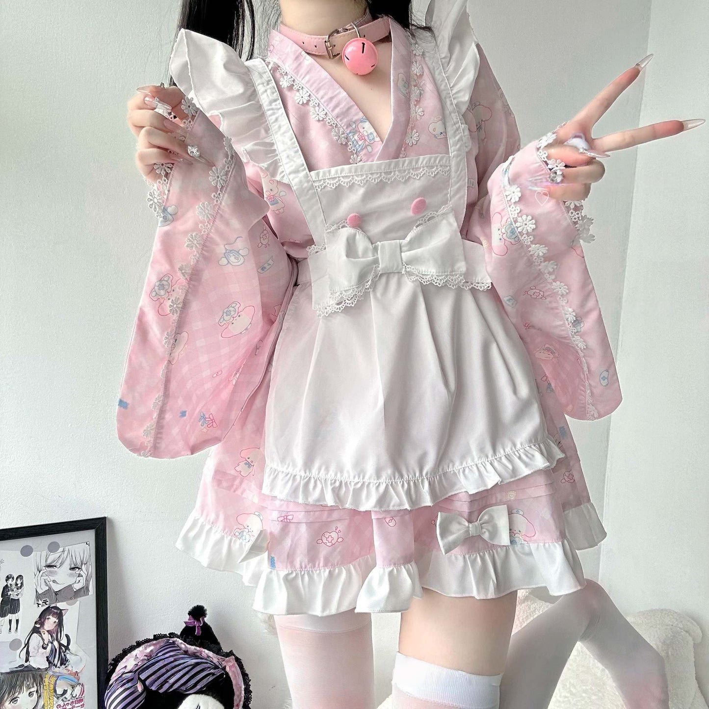 Lolita Kawaii Japanese-Style Maid Outfit LE1051