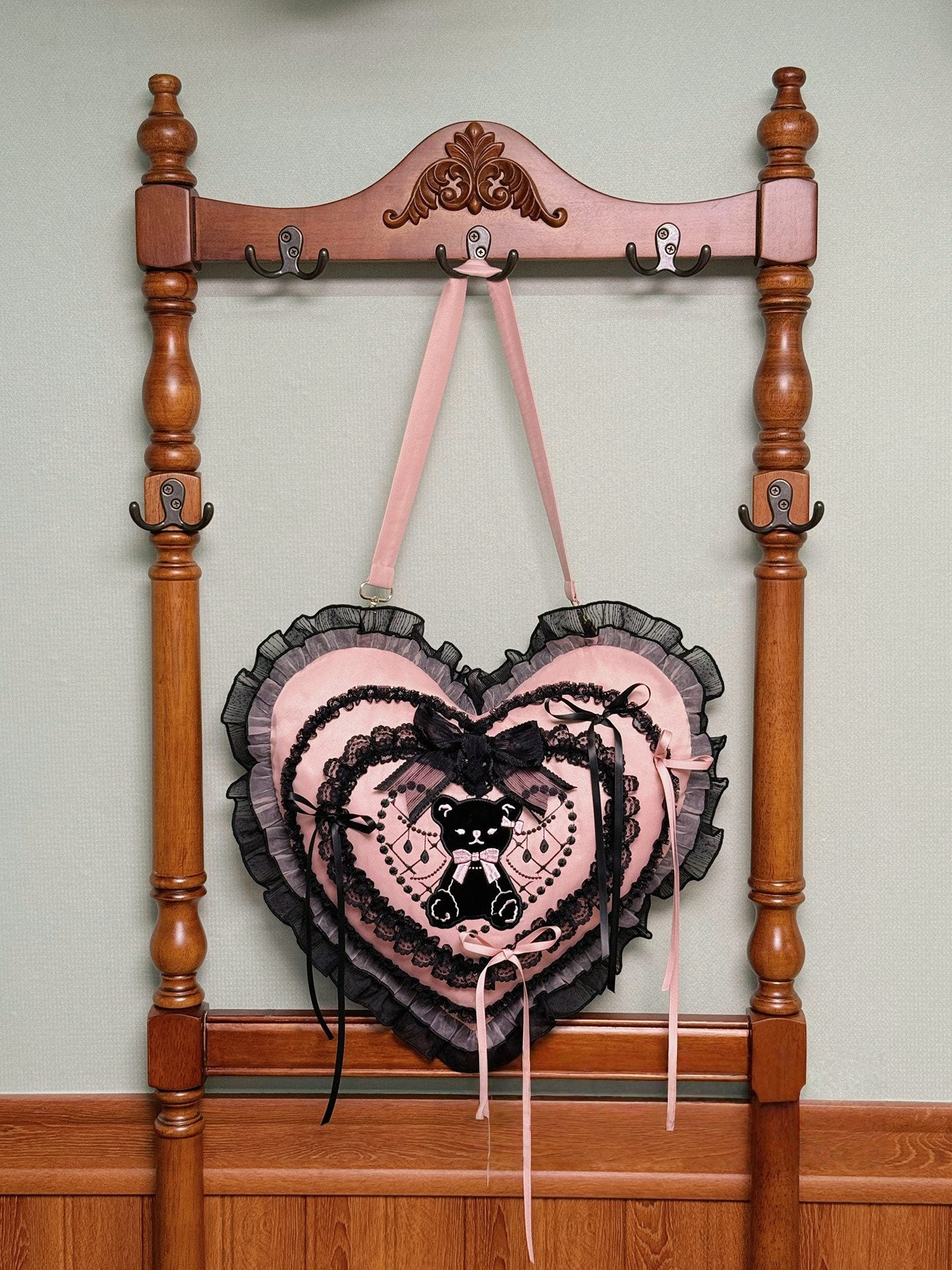 Black Sugar Bear Lolita Pink Dress