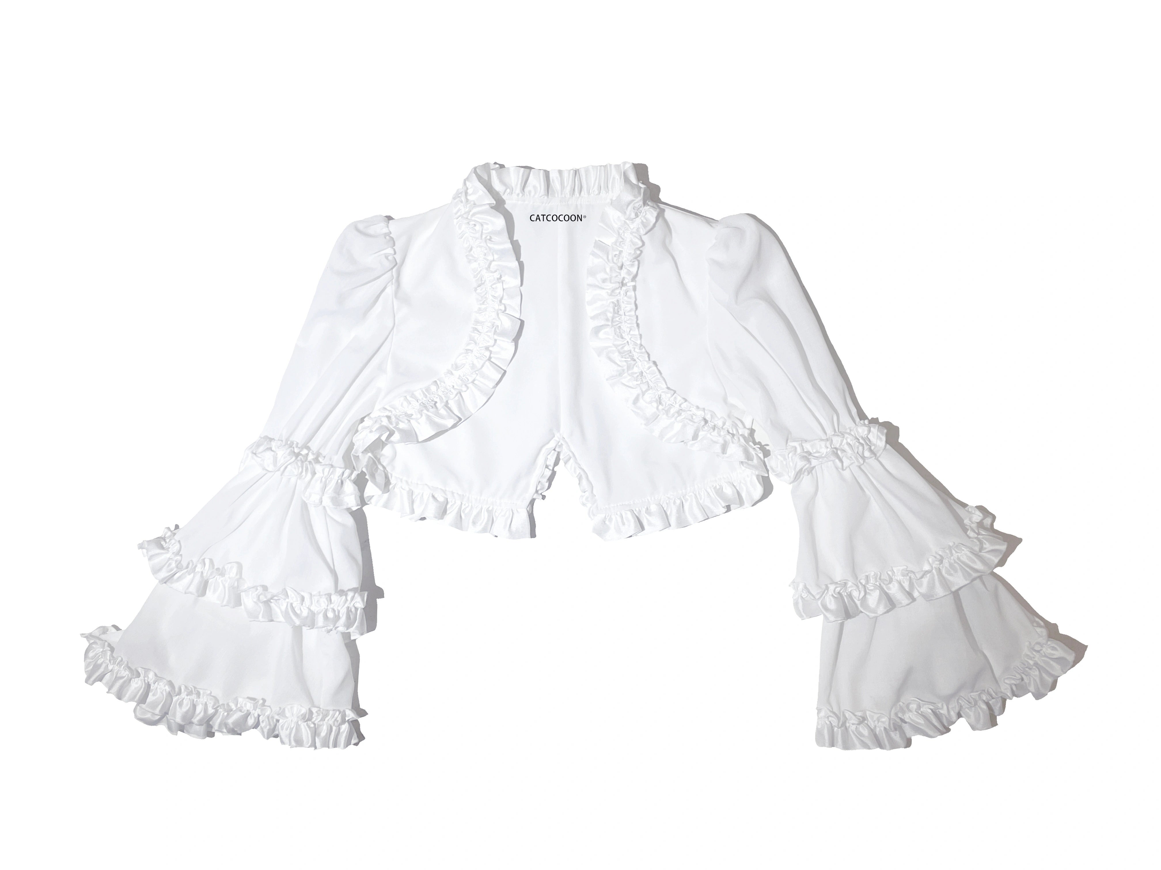 Lace Cross Gothic Lolita JSK White Set