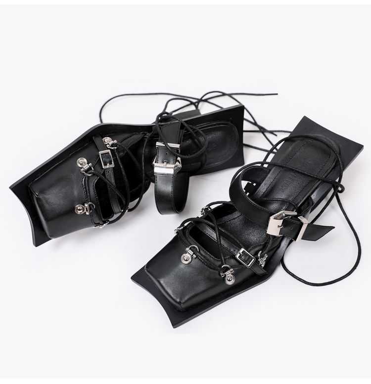 Lolita punk dark style high heels LE5025