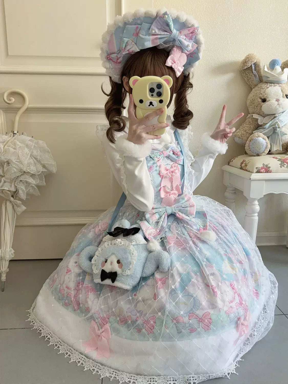 Candy Marie Cat Sweet Lolita JSK Suspender Dress