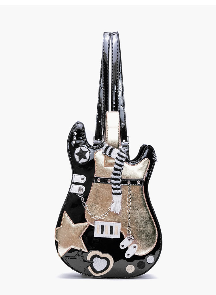 Lolita Punk Goth Guitar Backpack LE8001