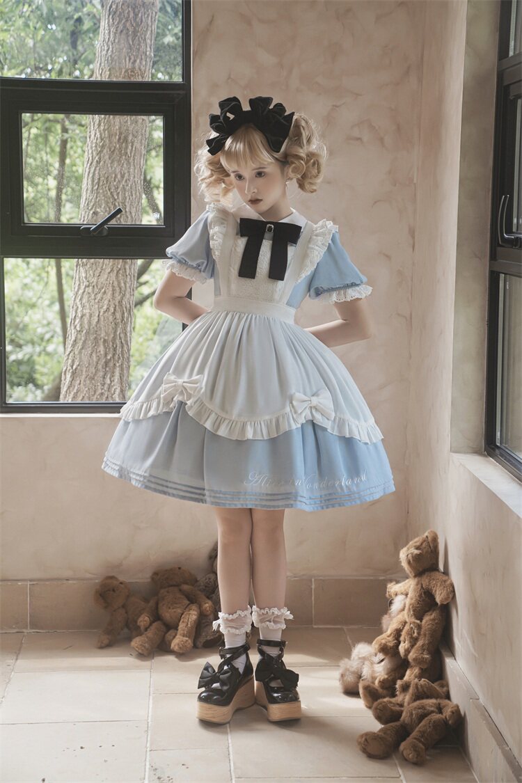Wonderland Alice Lolita Fairy Tale Style OP Dress