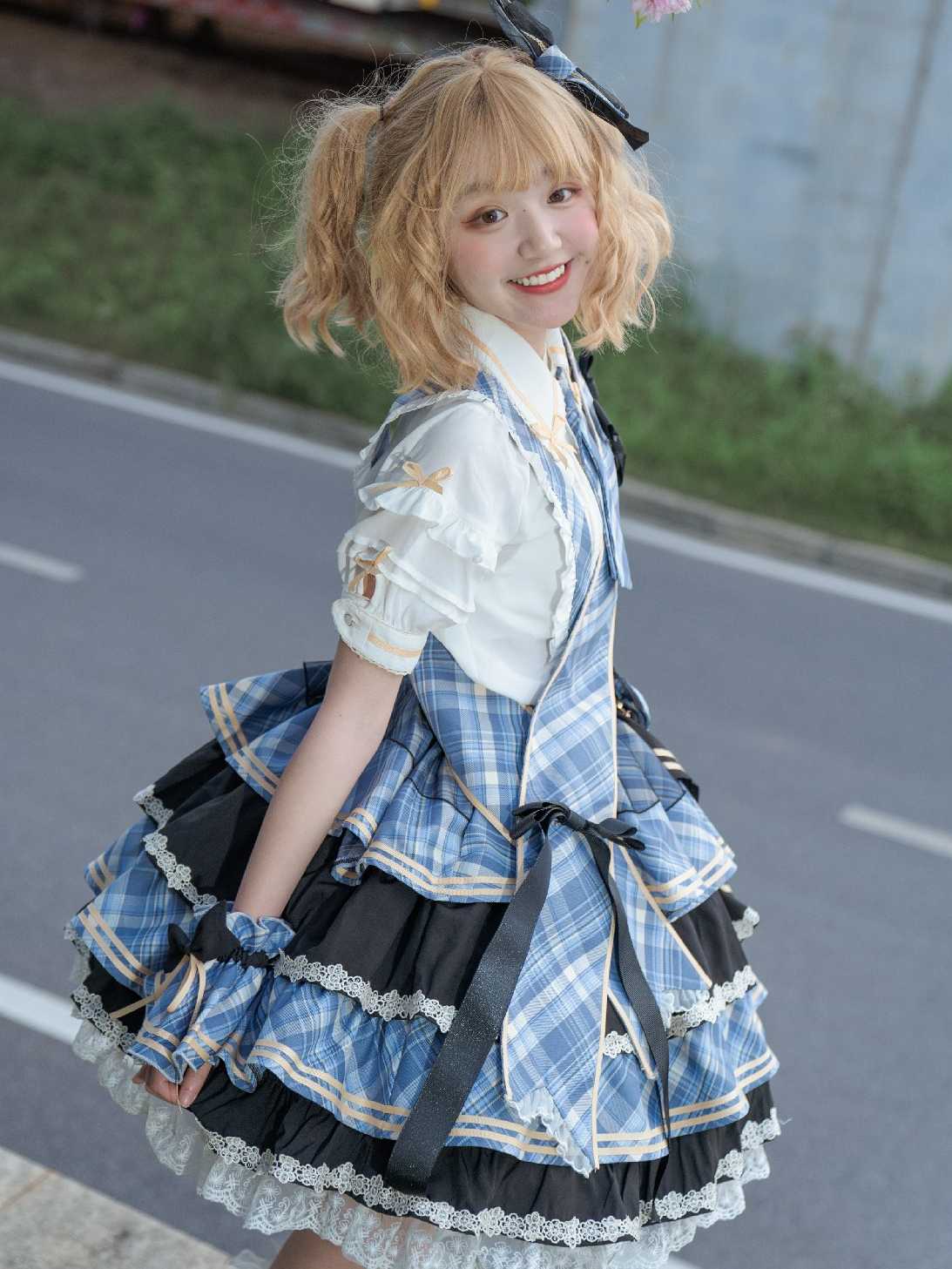 Lolita Idol Performance Dress Set LS1013