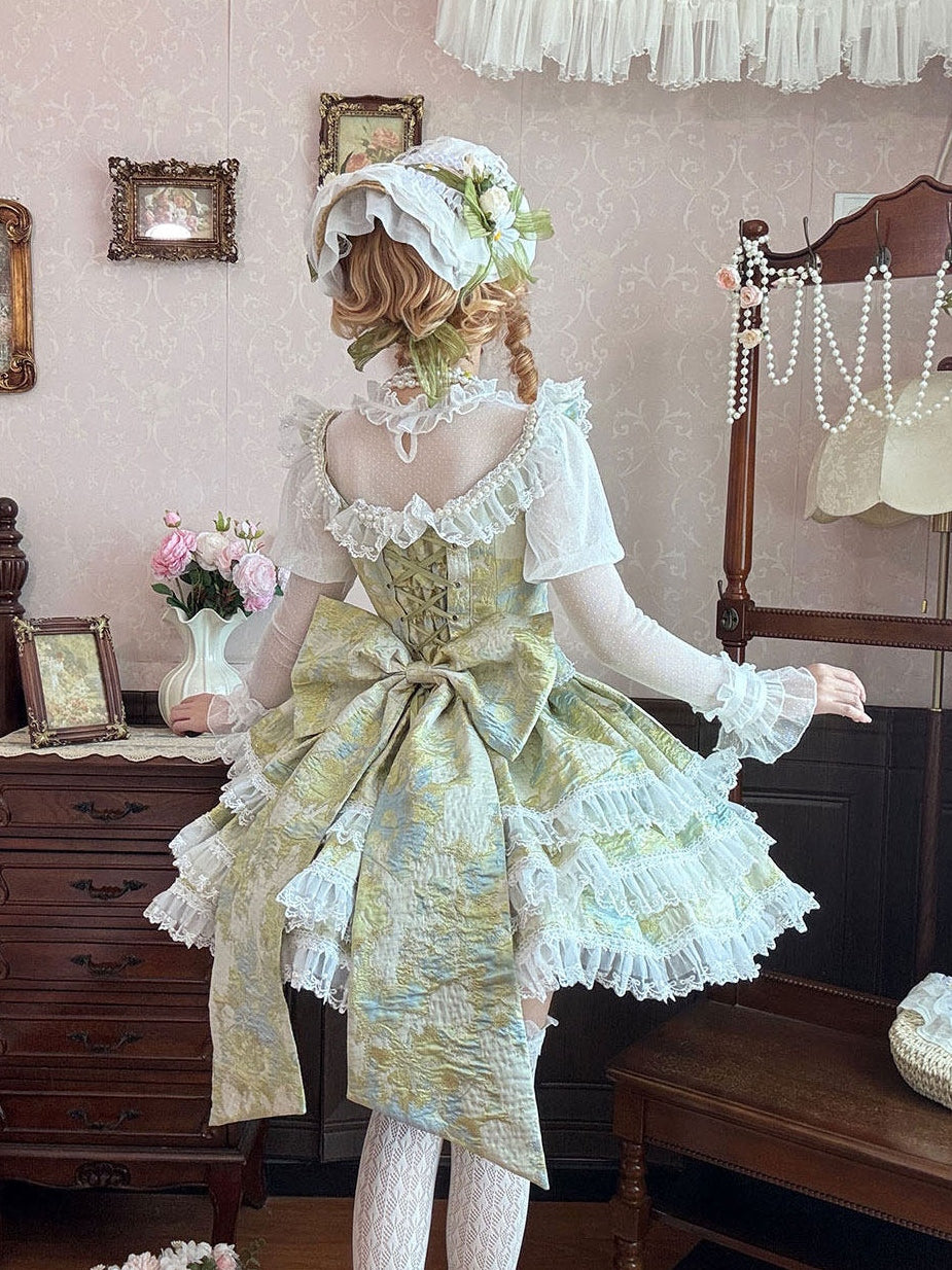 Miss Pistachio Lolita Green JSK Dress