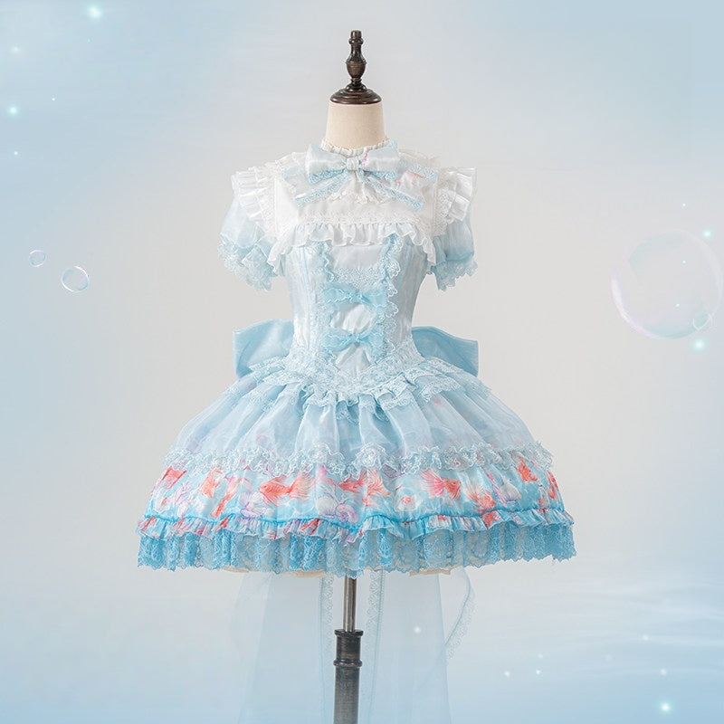 Summer Love Song Lolita OP Dress