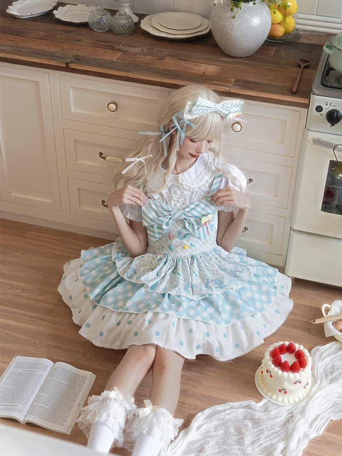 Hatsune Miku Co-branded Cake Tier Lolita JSK Dress