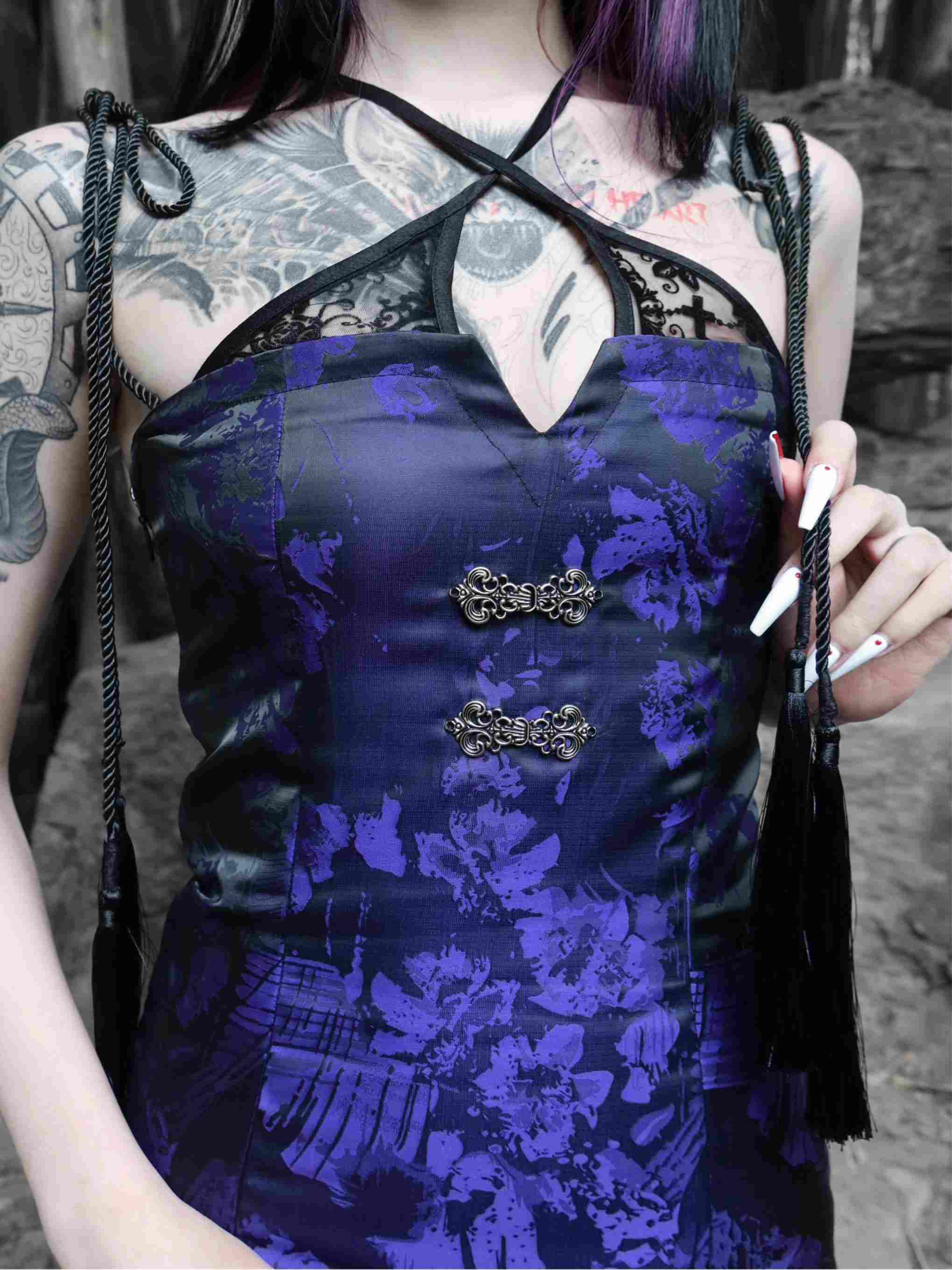 Ninja Style Gothic Dress