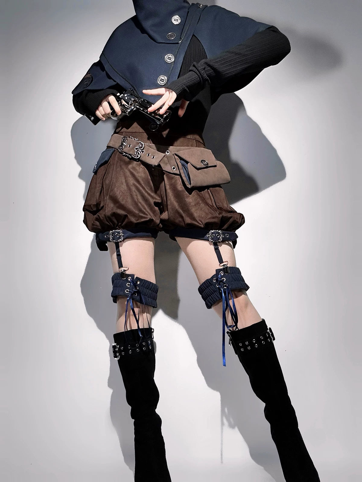 Headwind Falcon Prince Lolita Outfit Steampunk Full Set