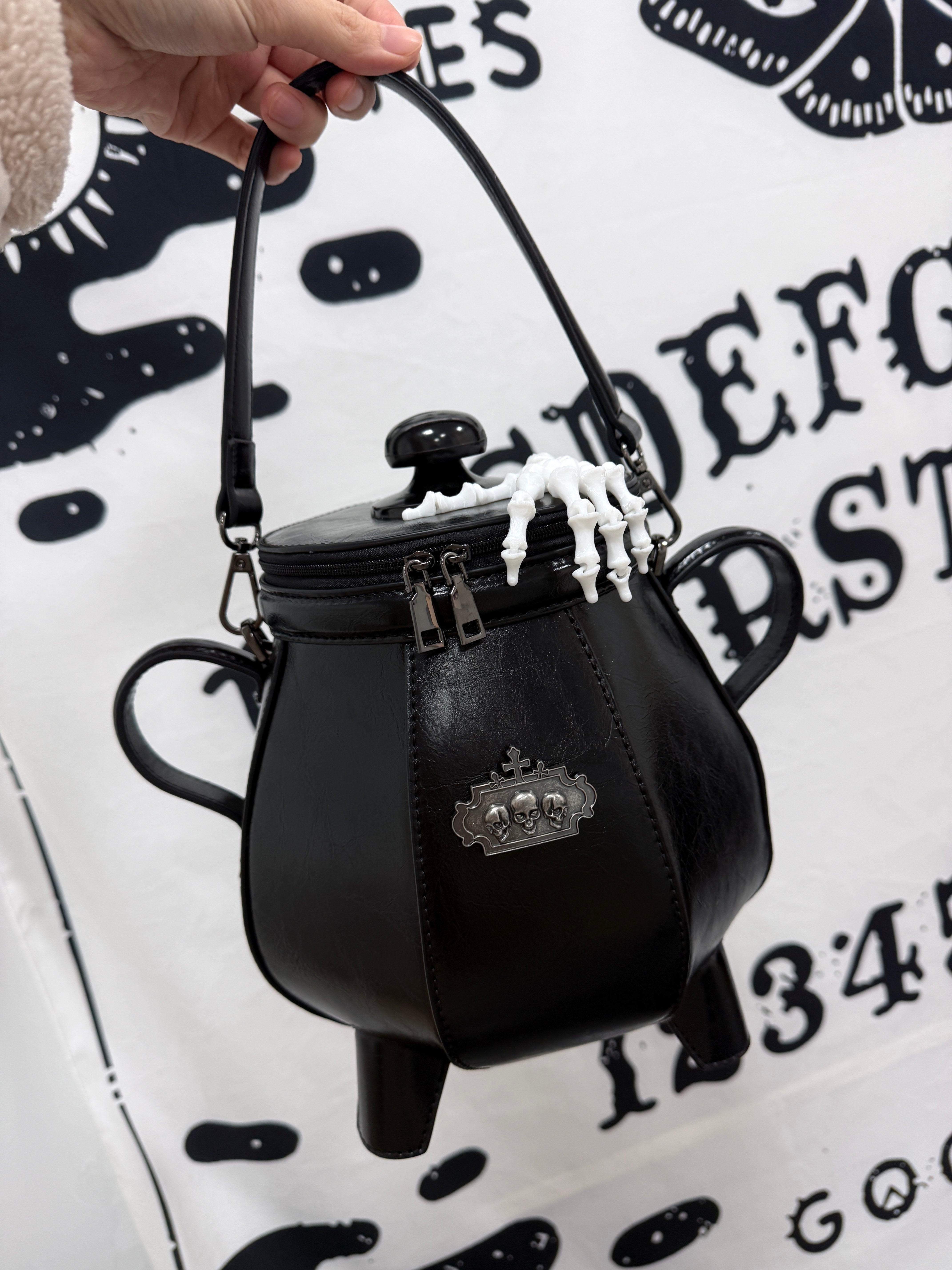 Cauldron Shaped Bag Gothic Irregular Lolita Handbag & Crossbody Bag