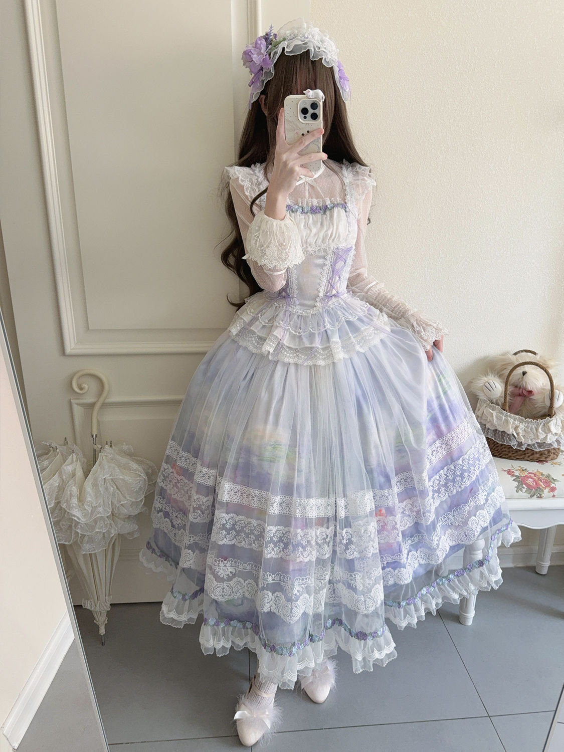 Lolita Purple Classic Princess Dress LC1002