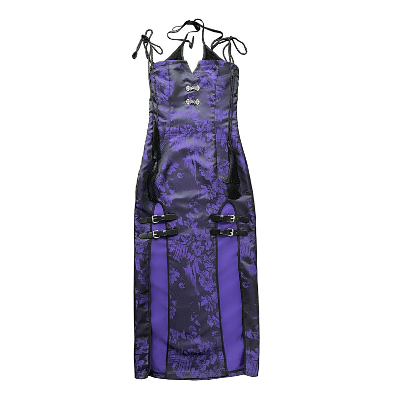 Lolita Halloween Gothic Ninja Bodycon Dress LG1028