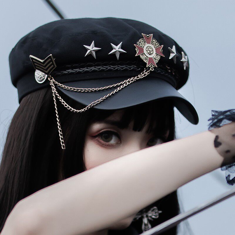Robe militaire longue "Bites the Dust"