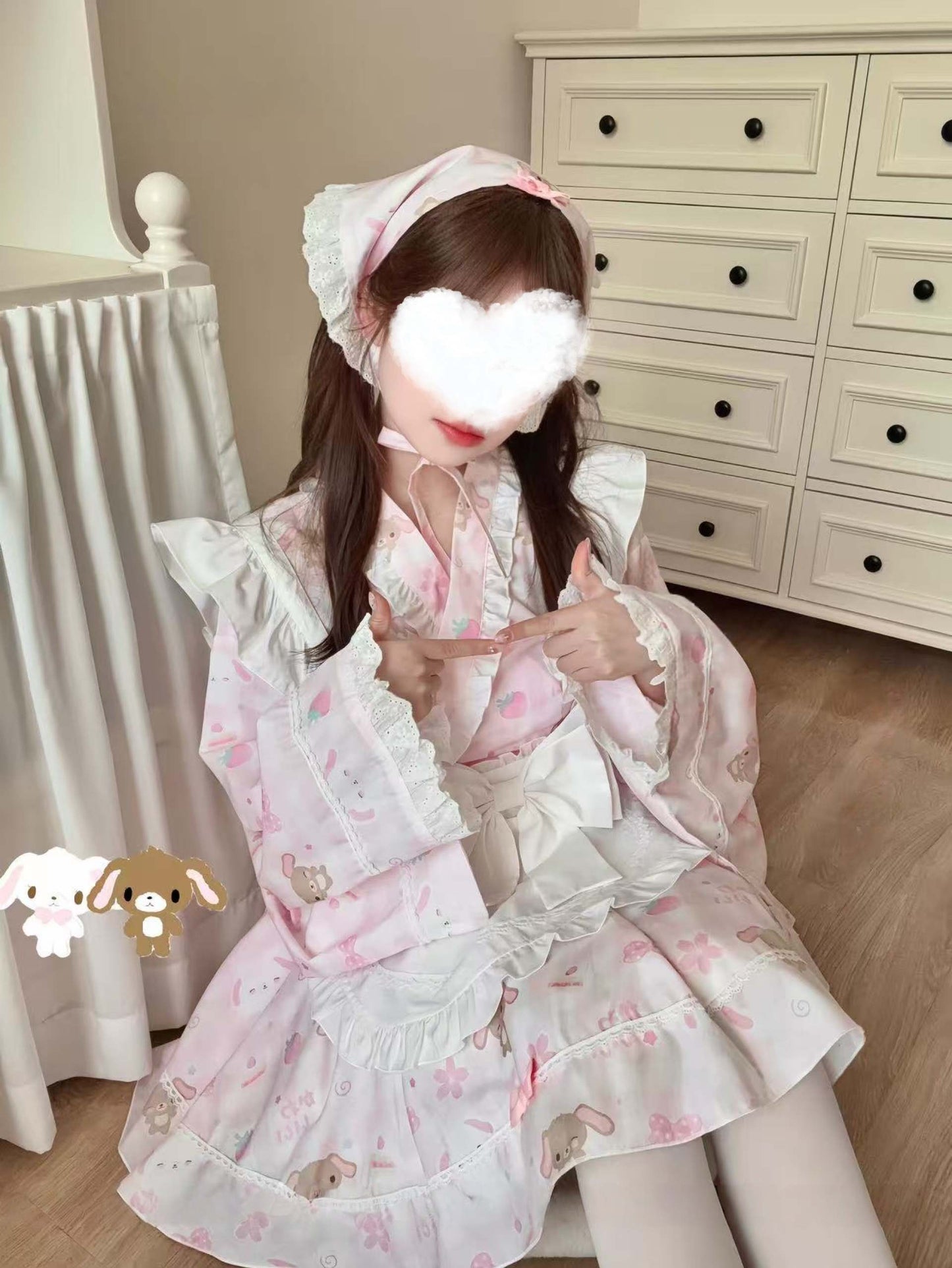 Lolita Cute Japanese-Style Maid Outfit LE1050