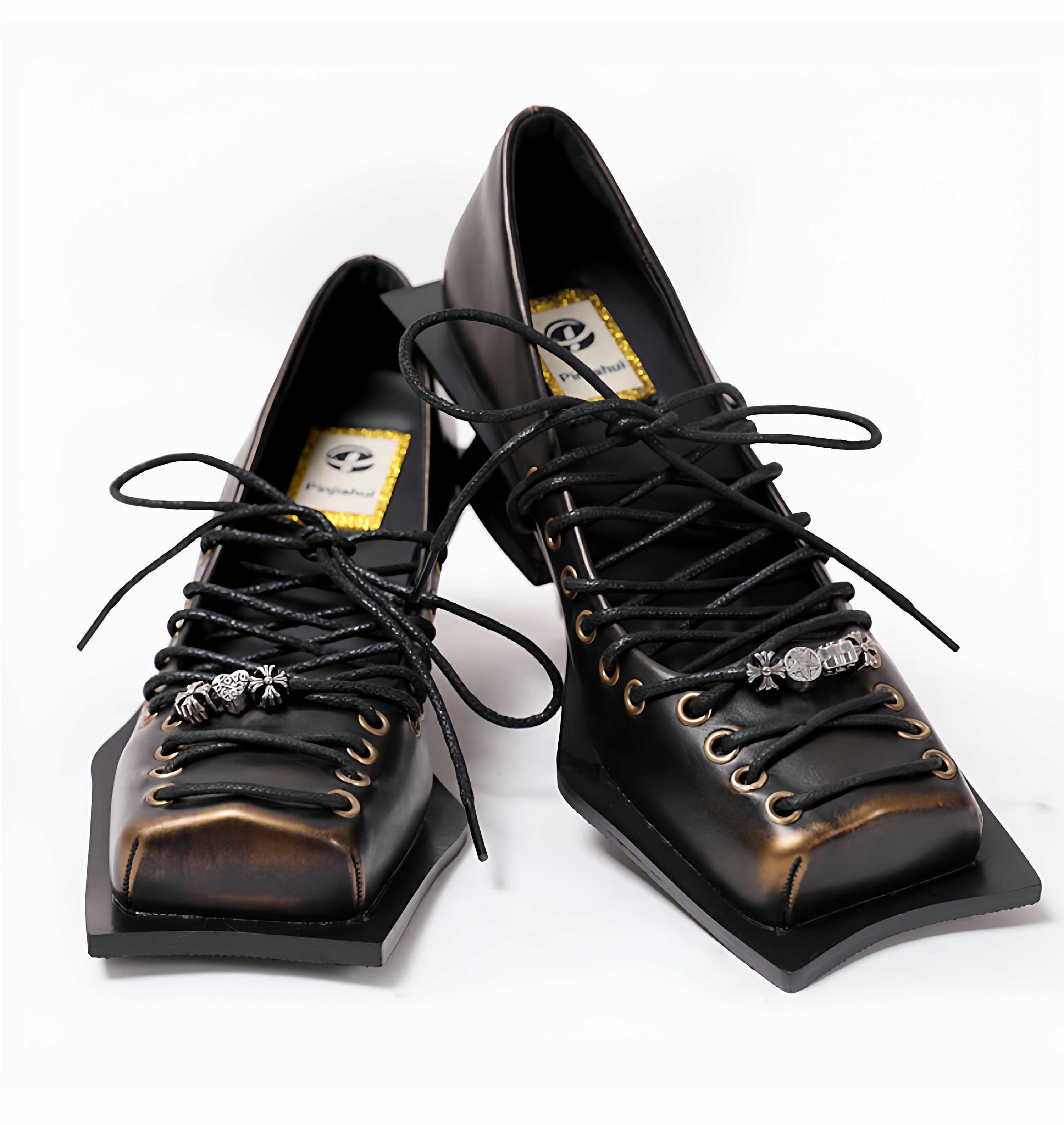 Metal Punk High Heels