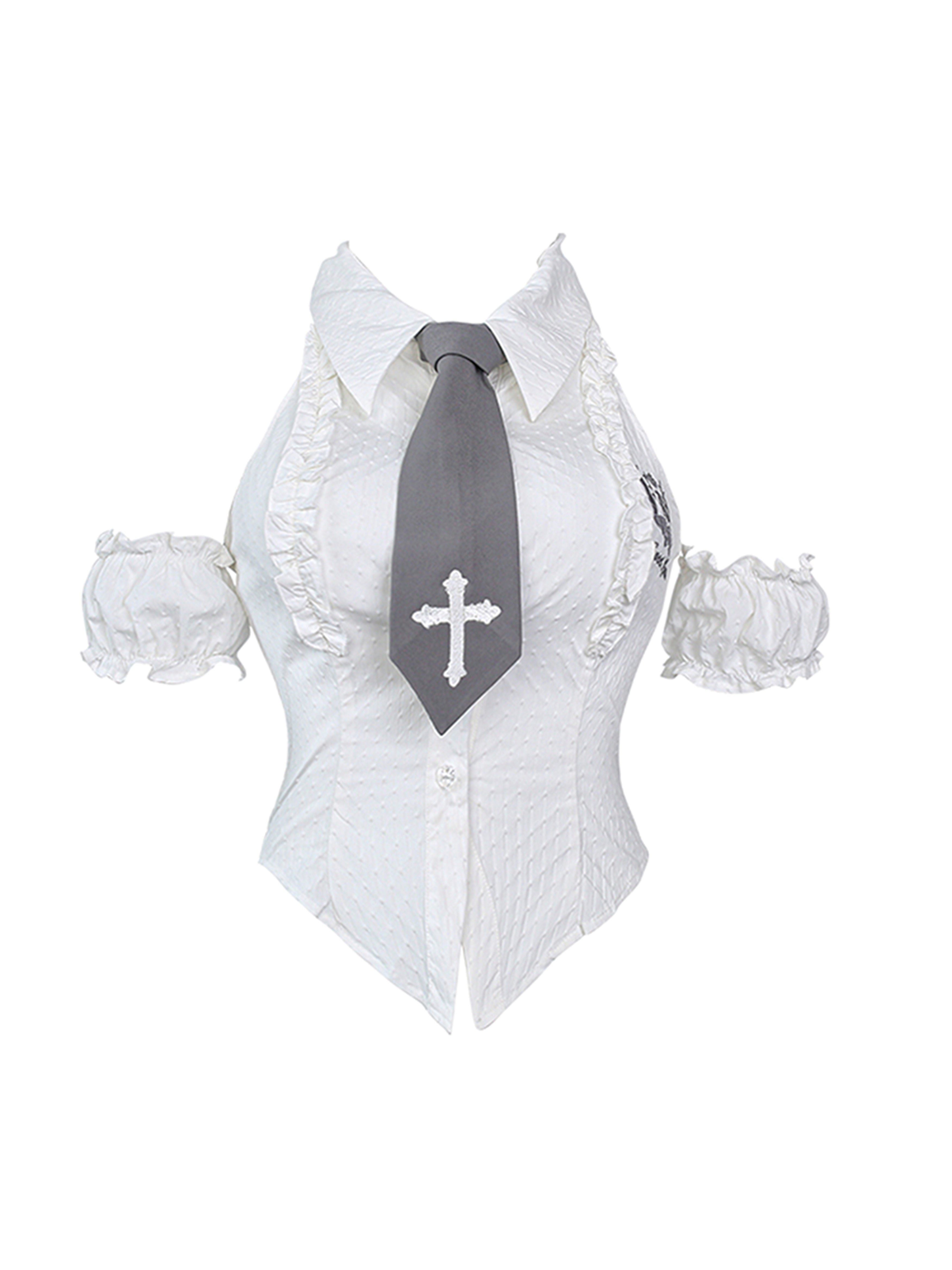 Virtual Academy Summer Blouse & Skirt Set