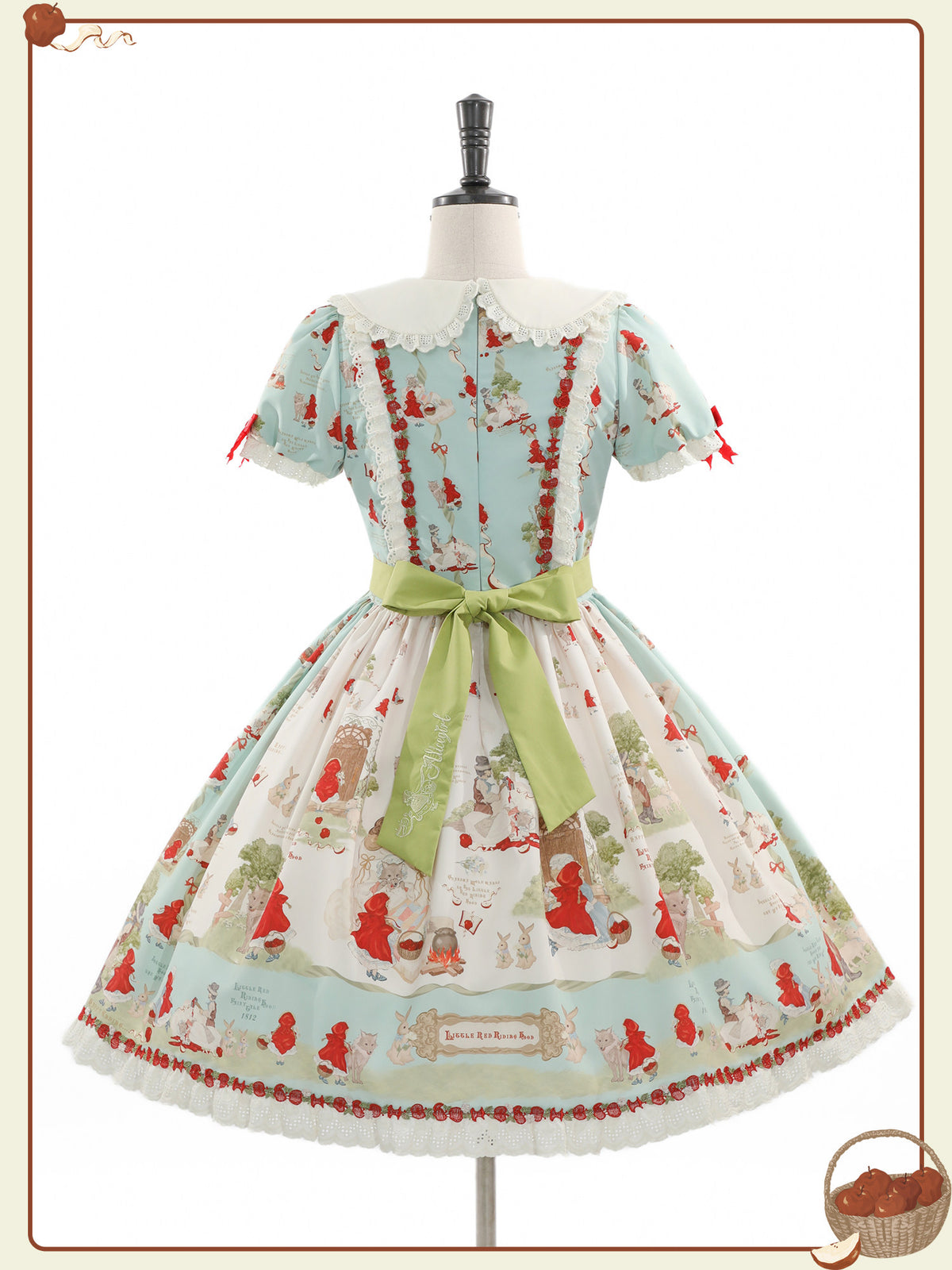 Little Red Riding Hood Original Fairy Tale Style Lolita OP Dress