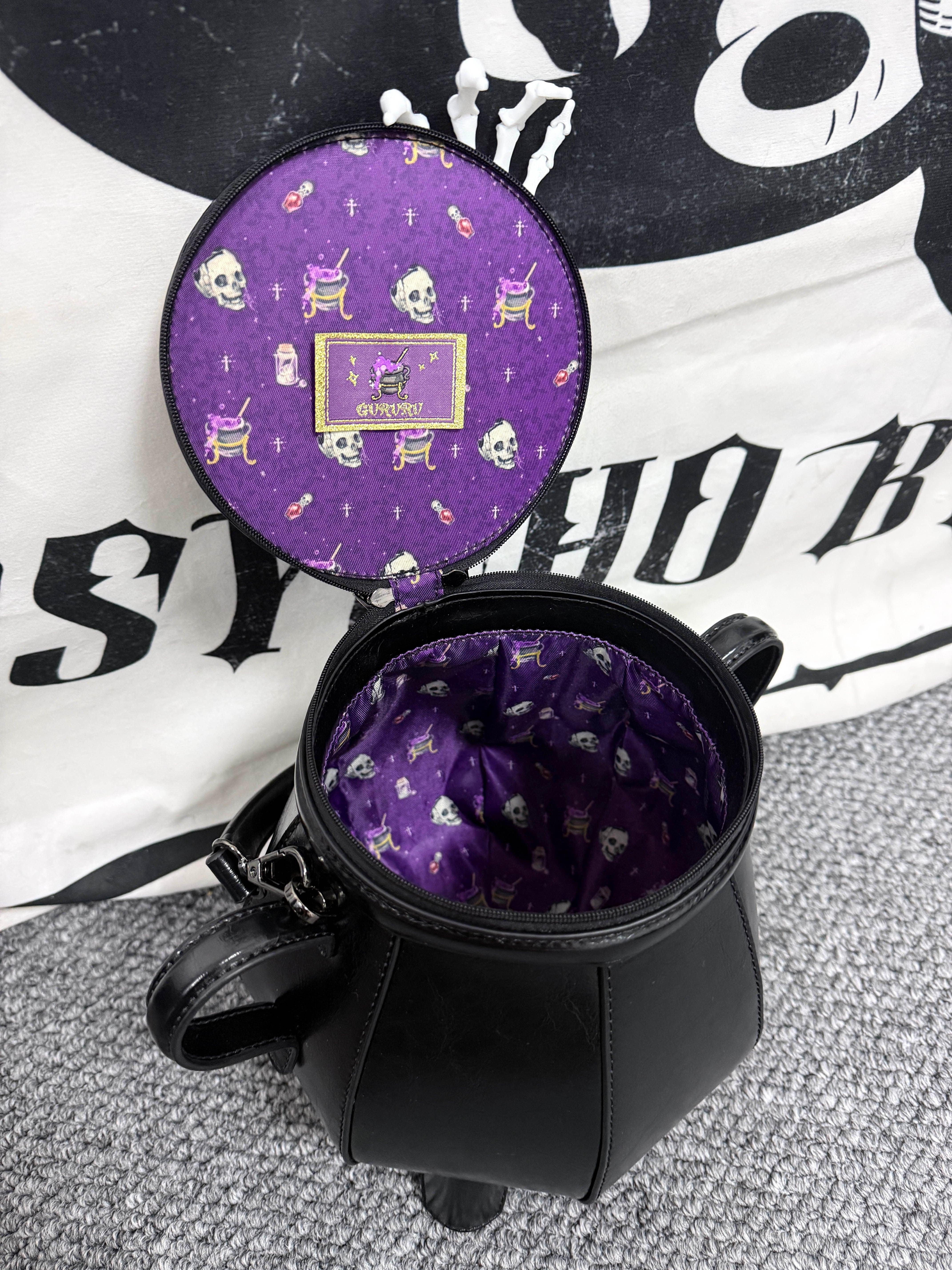 Cauldron Shaped Bag Gothic Irregular Lolita Handbag & Crossbody Bag