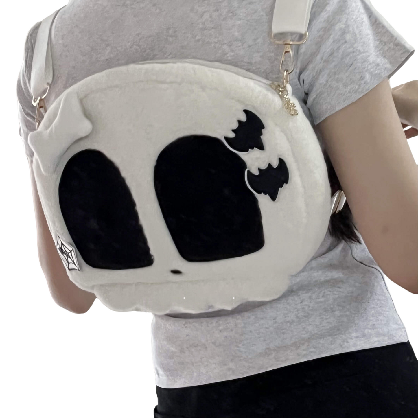 Lolita Gothic Cute Ghost Plush Backpack LE8003
